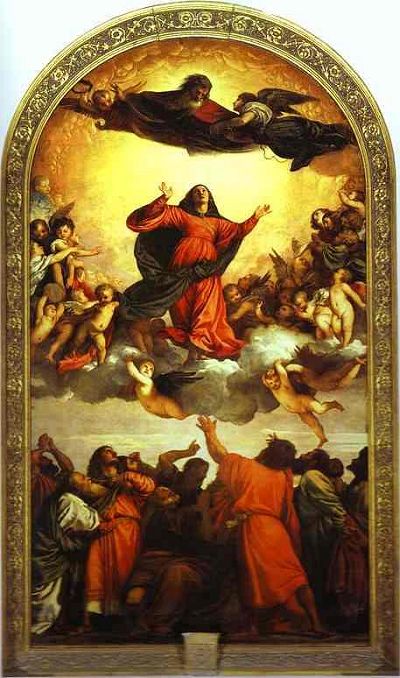 The Assumption of the Virgin. Titian.