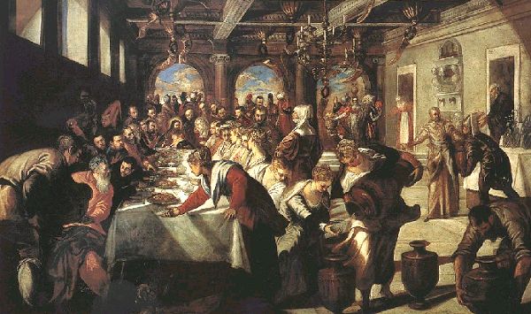 The Marriage in Cana. Tintoret