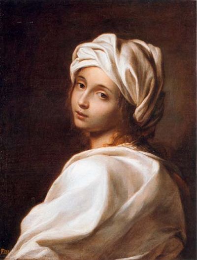 Portrait of Beatrice Cenci. Guido Reni.