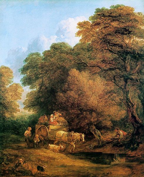 The Market-Cart. Gainsborough