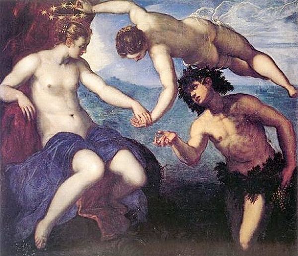 Bacchus and Ariadne. Tintoret.