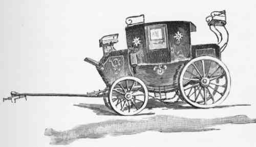 Old English "Flying" Mail Coach.