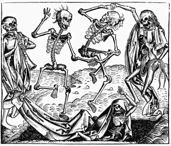 FIG. 11.—The Dancing Deaths. From Schedel's 