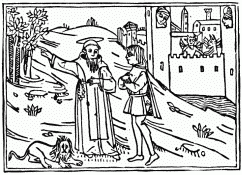 FIG. 35.—St. Jerome Commending the Hermit's Life. From
