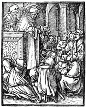 FIG. 52.—The Preacher. From Holbein's 