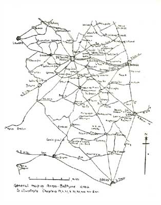 General map of Arras-Bethune area
