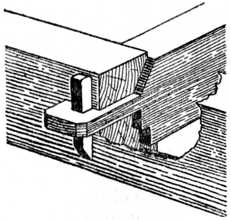 Fig. 153.—Wedged Tusk Tenon.