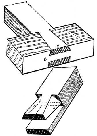 Fig. 386.—Variation of the Dovetail Puzzle.