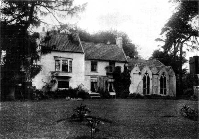 SOMERSBY RECTORY, BIRTHPLACE OF TENNYSON.
