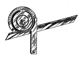 Fig. 13.—A Universal Bevel Protractor.