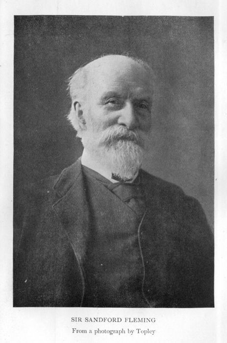 Sir Sandford Fleming.  From a photograph by Topley