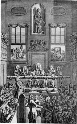 TRIAL OF A HIGHWAYMAN AT THE OLD BAILEY