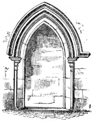 Doorway, Baginton Church, Warwickshire. (13th cent.)