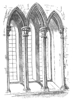 Interior of Window, St. Giles's, Oxford.