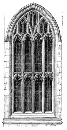 Window, New College Chapel, Oxford.