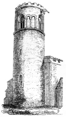 Little Saxham Church Tower, Suffolk.