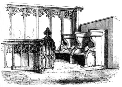 Stalls and Desk, St. Margaret's Church, Leicester.