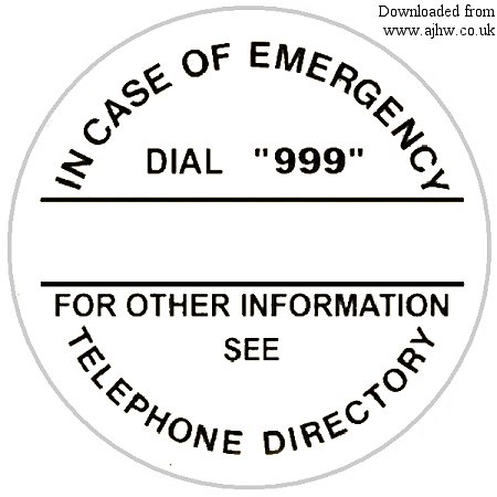 Your Reproduction GPO Dial Labels
