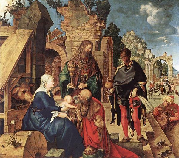 Adoration of the Magi. Dürer.