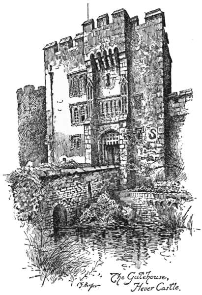 The Gatehouse, Hever Castle.