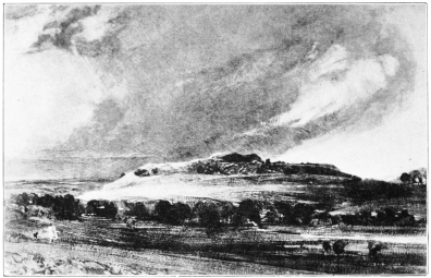 Image unavailable: OLD SARUM (AFTER CONSTABLE, R.A.).