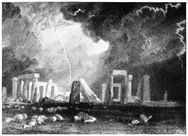 Image unavailable: STONEHENGE (AFTER TURNER, R.A.).