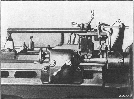 Plan View showing Method of driving Steering Knuckle and Arrangement of Tools