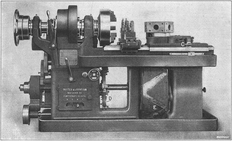 Potter & Johnston Machine