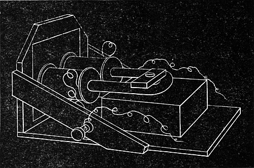 FIG. 14.—MY FIRST SPEAKING TELEPHONE.