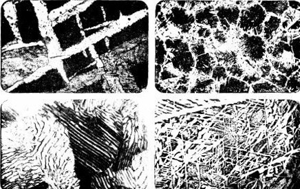 PHOTOMICROGRAPHS SHOWING THE STRUCTURE OF STEEL MADE BY
PROFESSOR E.G. MARTIN OF PURDUE UNIVERSITY