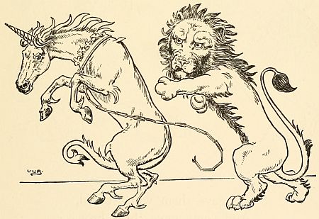 Lion beat the unicorn