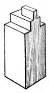 Fig. 133.—Occasional
    Stump Tenon.