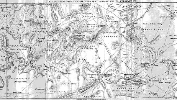 Map of the Operations of the Natal Field Army
from January 11 to February 9