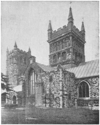 THE MINSTER FROM THE SOUTH-EAST BEFORE 1891.