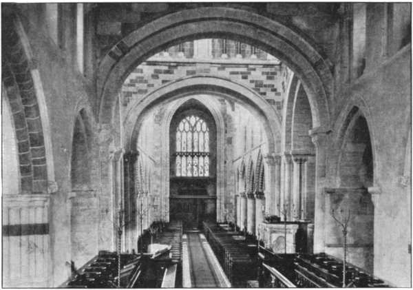 WEST VIEW FROM THE CHOIR.
