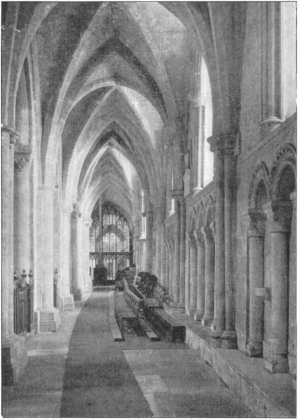 THE SOUTH AISLE OF NAVE.