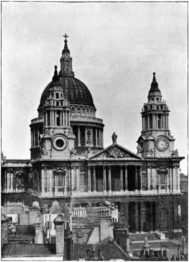 St. Paul's Cathedral, from the West.