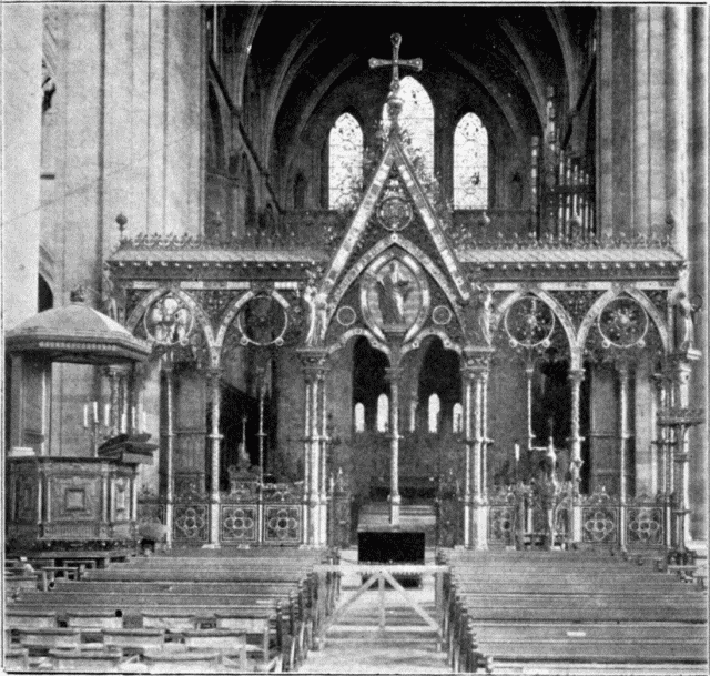 Illustration: THE CHOIR SCREEN.