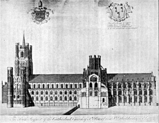 ELY CATHEDRAL AT THE END OF THE EIGHTEENTH CENTURY.