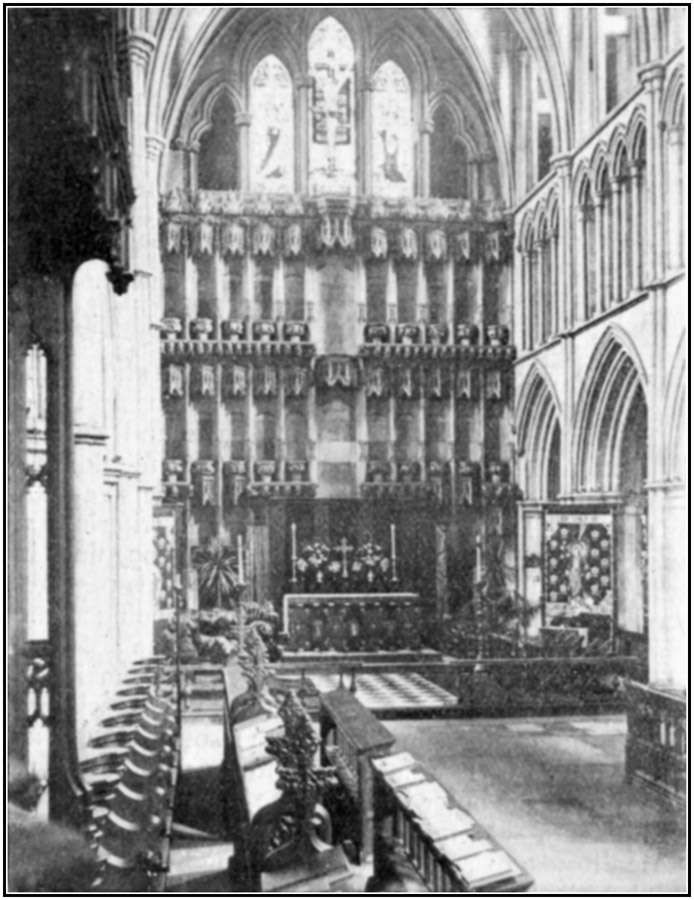 The Choir and Altar Screen