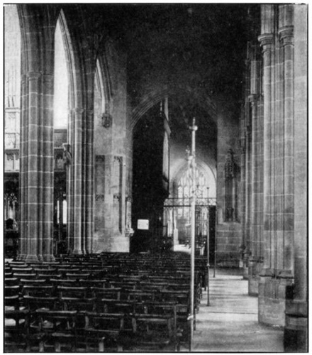 THE INNER SOUTH AISLE OF THE NAVE.