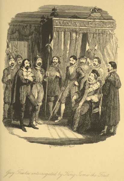 Guy Fawkes interrogated by King James the First