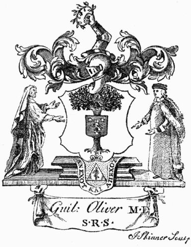 Oliver's bookplate