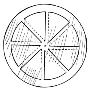 Diagram for Pinion-wheel Windmill.