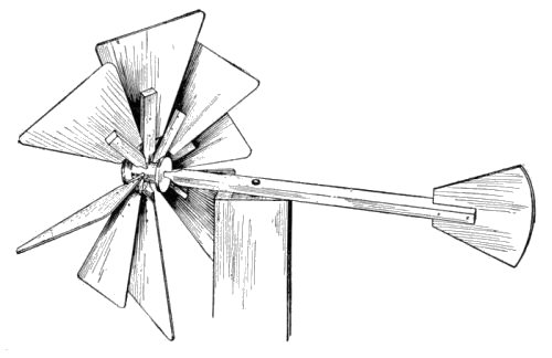 An Eight-blade Windmill.