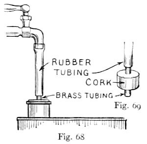 How to Make a Water-tight
  Connection between Faucet and Water-motor.