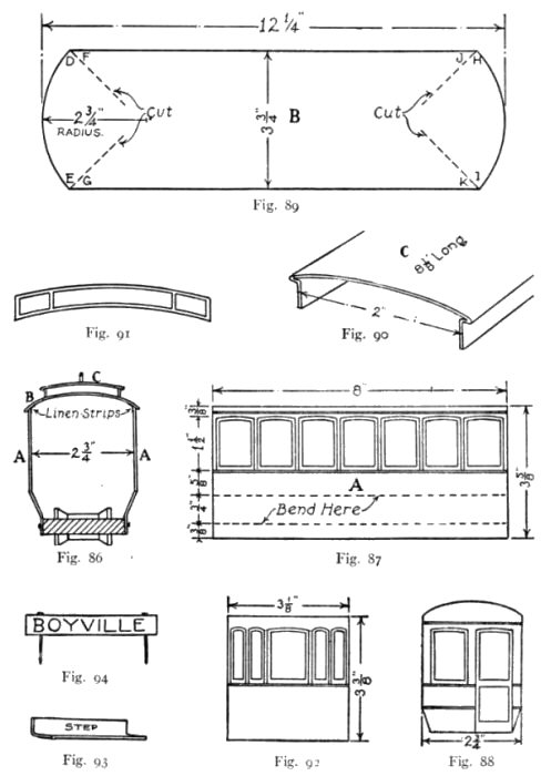 Details of Toy Street Car.