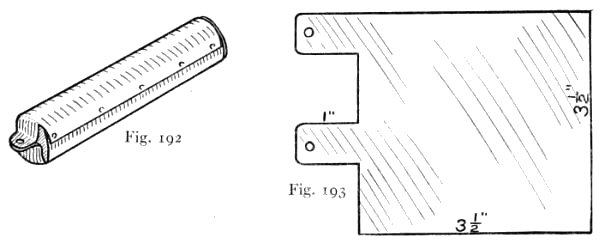 Details of Shocking-coil Handles.