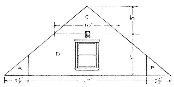 Front Gable-end.