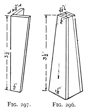 Leg of Dining-table. Pedestal of Center-table.